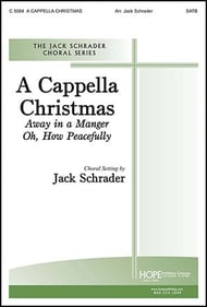 A Cappella Christmas SATB choral sheet music cover Thumbnail